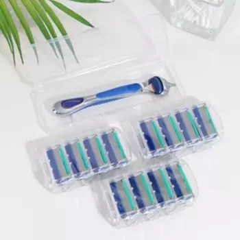 Станок бритвенный и 12 сменных кассет лезвий