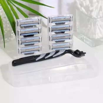 Станок бритвенный и 8 сменных кассет