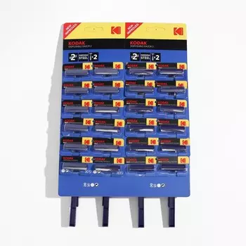 Станок бритвенный одноразовый Kodak 2 лезвия, отрывная лента,