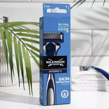 Станок для бритья Wilkinson Sword HYDRO5 Skin Protection Regular + 1 кассета, 5 лезвий