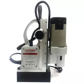 Станок сверлильный CROWN CT32030 BMC, 1800 Вт, магнитный, 600 об/мин, 18000 Н