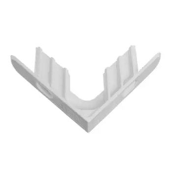 Стартовый угол к фасадным панелям DCKE STEIN, ПВХ, цвет белый