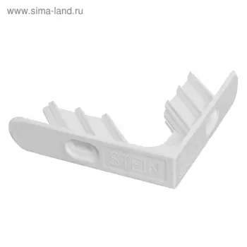 Стартовый угол к фасадным панелям DCKE STEIN, ПВХ, цвет белый