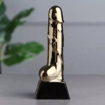 Статуэтка "100% мужик", булат, 21 см