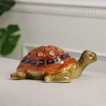 Статуэтка "Черепаха", керамика, 25×21× 9 см, микс