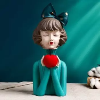 Фигурка полистоун TAKE IT EASY «Девочка с яблоком», 141437 см