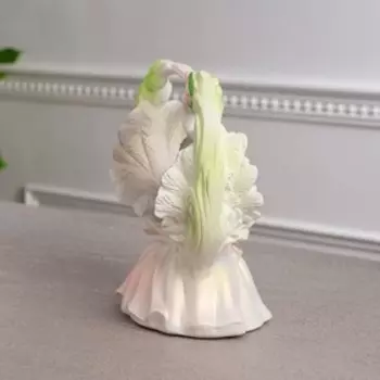 Статуэтка "Голуби свадебные", с кольцами, сизые, 22 см