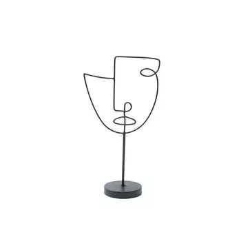 Статуэтка «Лицо», 16828 см, металл