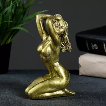 Фигурка гипс «Нега», золото, 1395 см