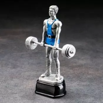 Статуэтка "Штангист" 18*5*13см