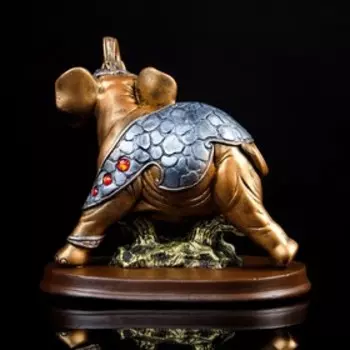 Статуэтка "Слон", стразы, 19х11х18 см