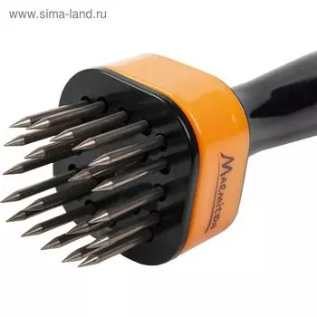 Стейкер для мяса, 20 стальных шипов, цвет МИКС