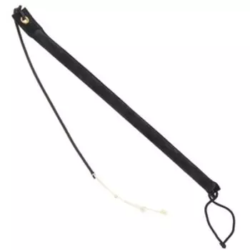 Стек жесткий, с хлопушкой, спилок, микс цветов