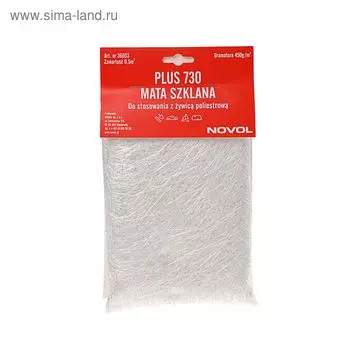 Стекломат NOVOL PLUS 730, плотность 450 г/м2, 0,5 м2 36003