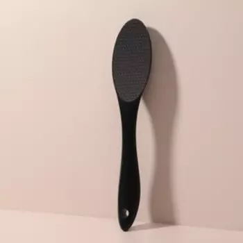 Стеклянная нано-тёрка для ног, 26 см, цвет чёрный