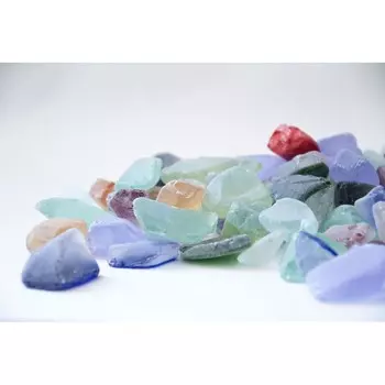 Стеклянный камень (эрклез) "Рецепты Дедушки Никиты", фр 20-70 мм, микс, 3 кг