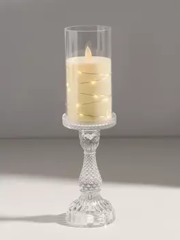 Стеклянный подсвечник на 1 свечу «Монпелье», прозрачный, d=8 см, 8.88.818 см