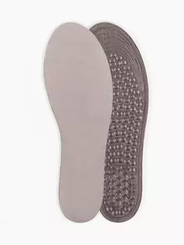 Стельки для обуви, универсальные, р-р RU до 42 (р-р Пр-ля до 40), 27 см, пара, серые