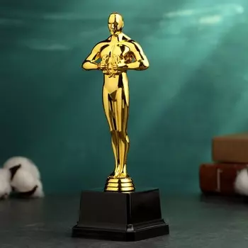 Кубок наградной с фигуркой TAKE IT EASY «Оскар», 6619 см