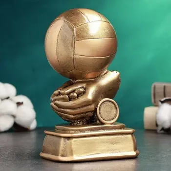 Фигура наградная, стела TAKE IT EASY «Волейбол», под золото, 8.51118 см