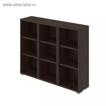 Стеллаж, 1340 300 1100 мм, цвет венге