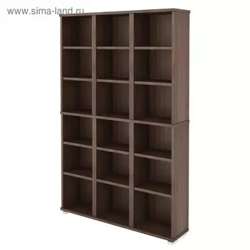 Стеллаж, 1340 300 2130 мм, цвет шамони