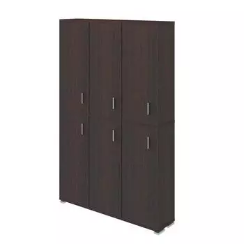 Стеллаж, 1340 300 2130 мм, цвет венге