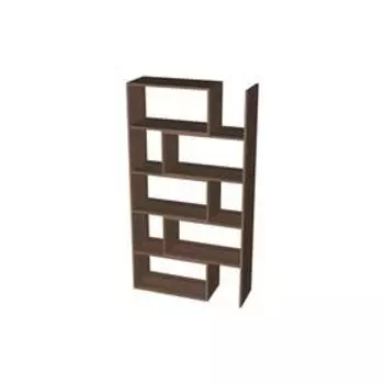 Стеллаж №2, 900 300 1660 мм, цвет ясень шимо тёмный