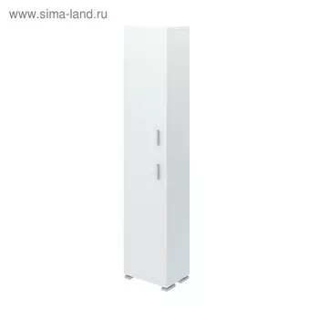 Стеллаж, 450 300 2130 мм, цвет белый жемчуг