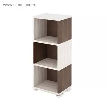 Стеллаж, 450 300 1100 мм, цвет карамель/шамони