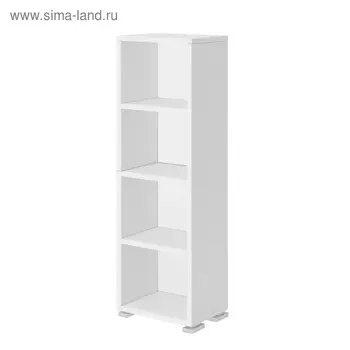 Стеллаж, 450 300 1440 мм, цвет белый жемчуг