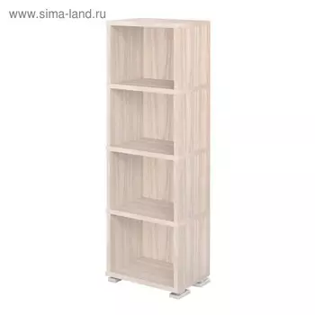 Стеллаж, 450 300 1440 мм, цвет карамель