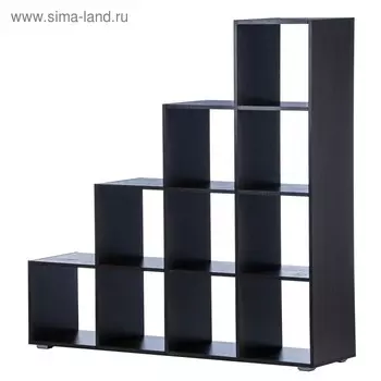 Стеллаж №4 1390х356х1410 Венге