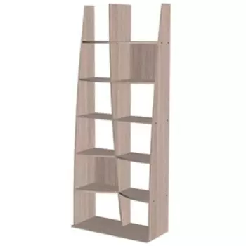 Стеллаж №5, 902 × 410 × 2232 мм, цвет ясень шимо светлый