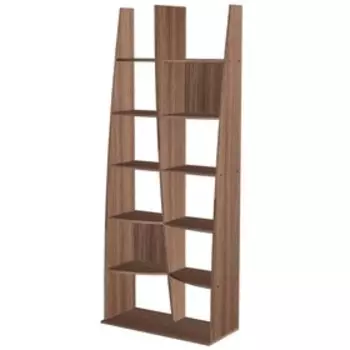 Стеллаж №5, 902 × 410 × 2232 мм, цвет ясень шимо тёмный