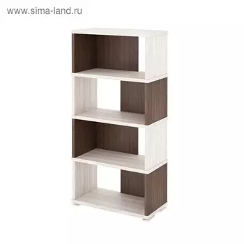 Стеллаж, 700 300 1440 мм, цвет карамель/шамони