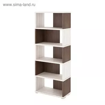 Стеллаж, 700 300 1790 мм, цвет карамель/шамони