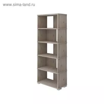 Стеллаж, 700 300 1790 мм, цвет нельсон