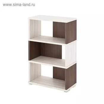 Стеллаж, 700 300 1100 мм, цвет карамель/шамони