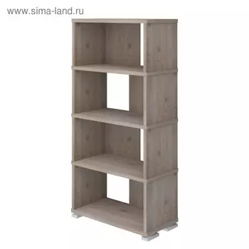 Стеллаж, 700 300 1440 мм, цвет нельсон