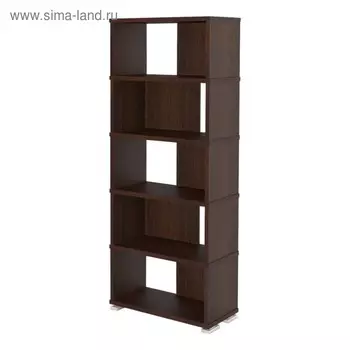 Стеллаж, 700 300 1790 мм, цвет венге