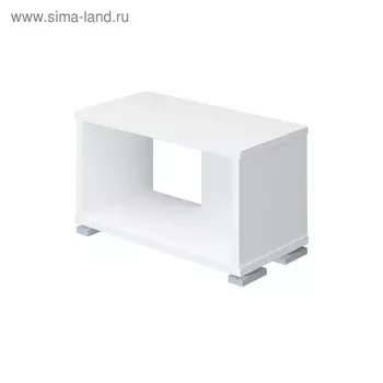 Стеллаж, 700 300 410 мм, цвет белый жемчуг