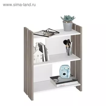 Стеллаж, 700 320 850 мм, цвет нельсон/белый