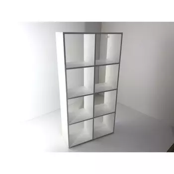 Стеллаж кубический, 7102801400 мм, цвет белый