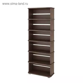 Стеллаж, 800 330 2130 мм, цвет шамони