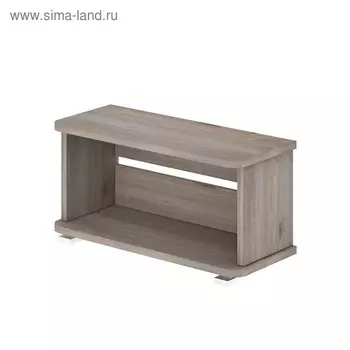 Стеллаж, 800 330 410 мм, цвет нельсон