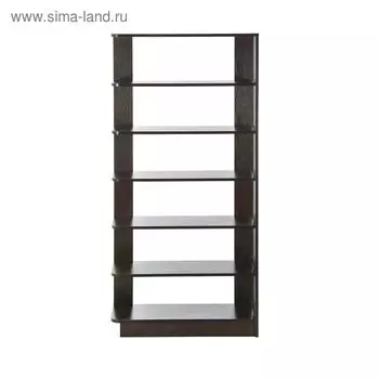 Стеллаж 800х300х1630 Венге темный