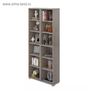 Стеллаж, 890 300 2130 мм, цвет нельсон