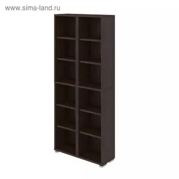 Стеллаж, 890 300 2130 мм, цвет венге