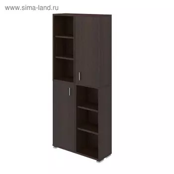 Стеллаж, 890 300 2130 мм, цвет венге